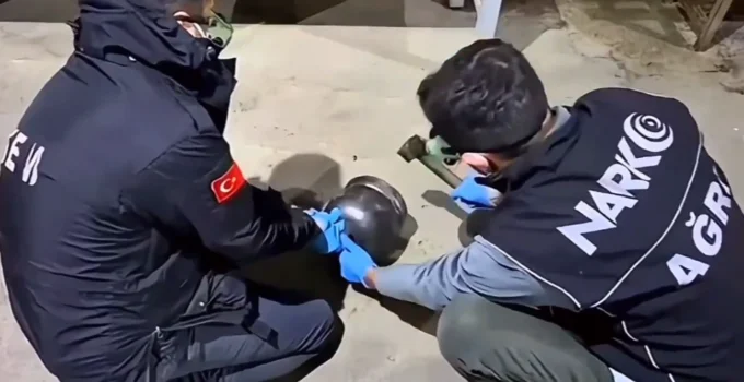 Ağrı’da Uyuşturucu Operasyonu: 1 Tutuklama