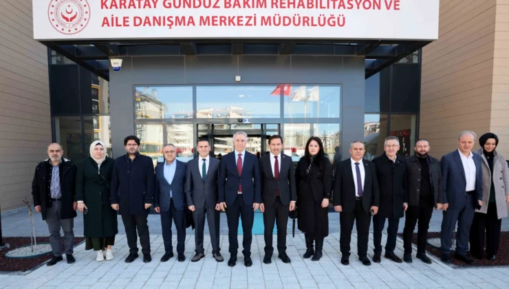 Ak Parti Mkyk Üyesi Mücahit Yanılmaz Karatay’da Ziyaretlerde Bulundu