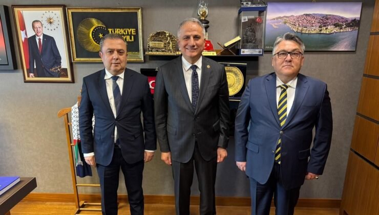 AK Parti Zonguldak Milletvekili Bozkurt, Rektör Özölçer’i Kabul Etti