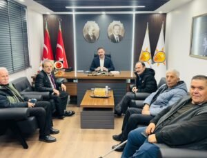 AK Partili Çağlayan’dan Türkiye Sakatlar Derneği’ne ziyaret teşekkürü