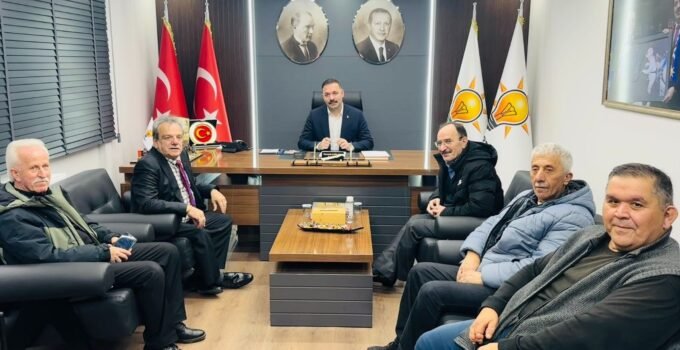 AK Partili Çağlayan’dan Türkiye Sakatlar Derneği’ne ziyaret teşekkürü