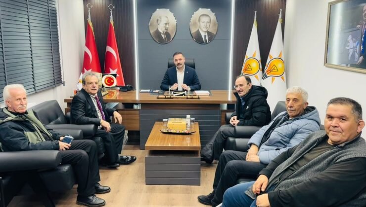 AK Partili Çağlayan’dan Türkiye Sakatlar Derneği’ne ziyaret teşekkürü