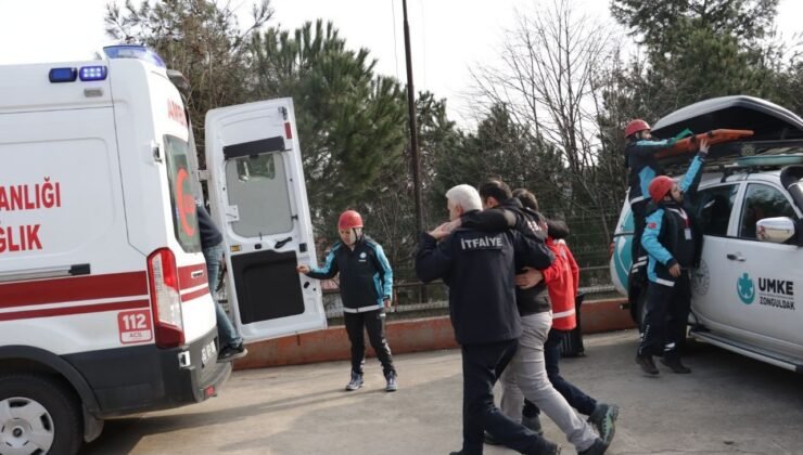Anadolu Lisesi’nde deprem tatbikatı