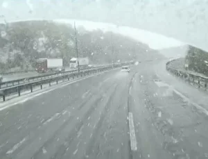 Ankara–Bolu Hattında Kar Mesaisi