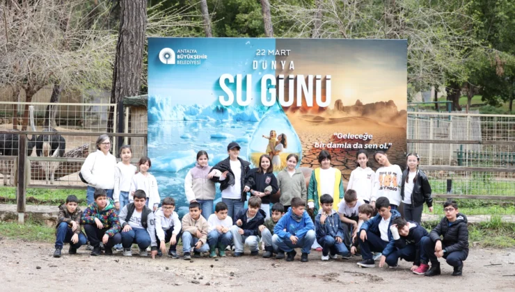 Antalya'Da Dünya Su Günü’nde Çocuklara Eğlenceli Eğitim