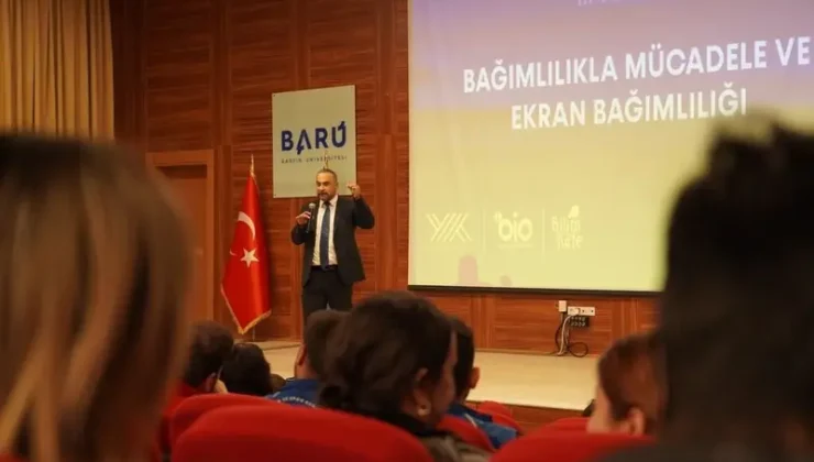 BARÜ’de dijitalleşen dünyada ekran bağımlılığı konuşuldu