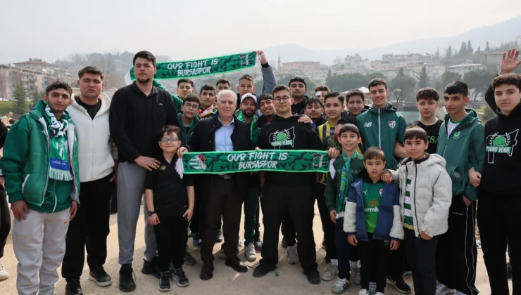 Başkan Bozbey, Bursaspor Taraftarlarıyla Şampiyonluk Heyecanını Paylaştı