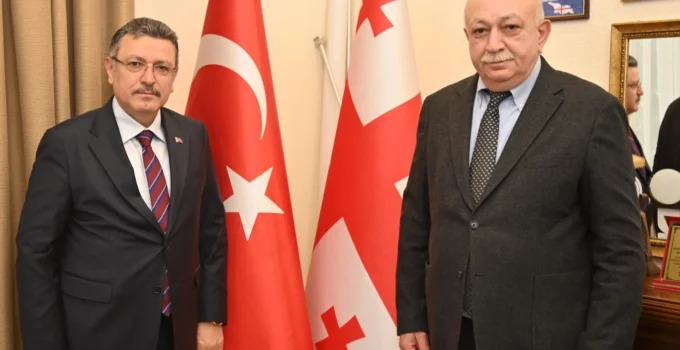 Başkan Genç’ten Gürcistan Başkonsolosluğu'Na Taziye Ziyareti