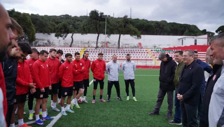 Başkan Mesut Ergin Yenilenen Tesisleri Inceledi