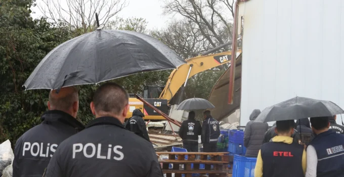 Bursa Nilüfer Kaçak Yapılarla Mücadelede Kararlı