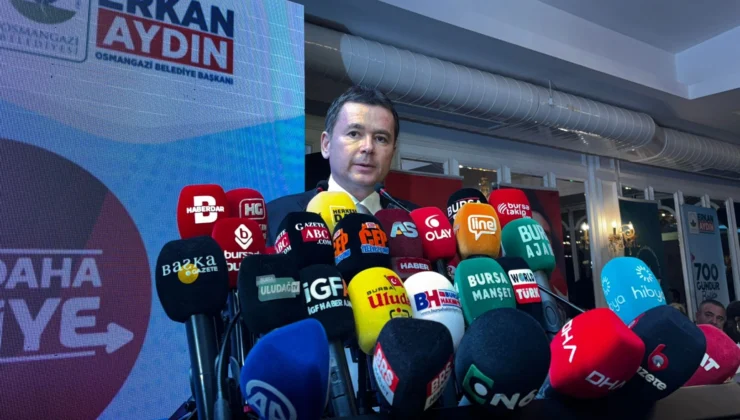 Bursa Osmangazi'De Başkan Aydın’dan 700 Gün Değerlendirmesi: 58 Vaadin Yüzde 70’Ini Hayata Geçirdik