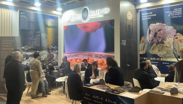 Çorum Belediyesi, Berlin Fuarında Yerini Aldı