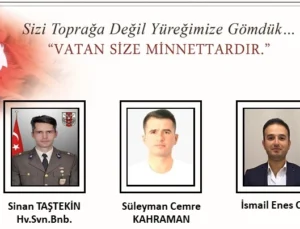 Cumhurbaşkanı Erdoğan’dan Helikopter Kazasındaki Şehitlere Taziye Mesajı