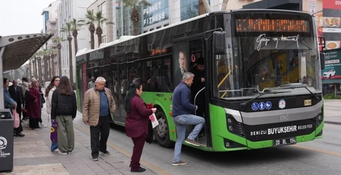Denizli Büyükşehir’den Bayramda Ücretsiz Ulaşım Kolaylığı
