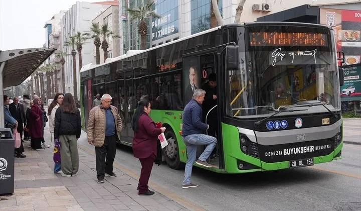 Denizli Büyükşehir’den Bayramda Ücretsiz Ulaşım Kolaylığı