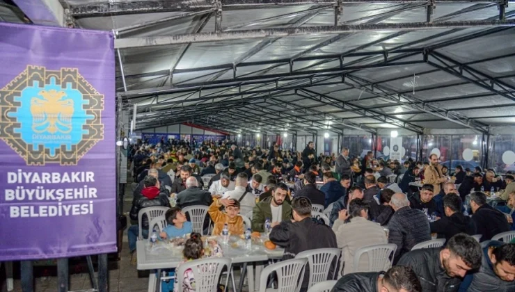 Diyarbakır'Da Ramazanda 230 Bin Kişiye Iftar Hizmeti
