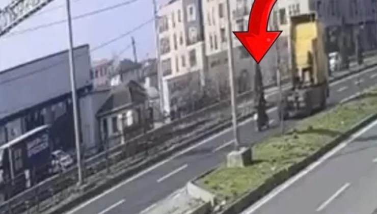 Düzce'De Motosiklet Tıra Arkadan Çarptı: 1 Yaralı