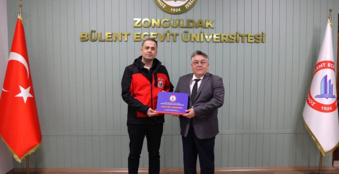 Elvanpazarcık Belediye Başkanı Ümit Uzun’dan Rektör Özölçer’e Ziyaret