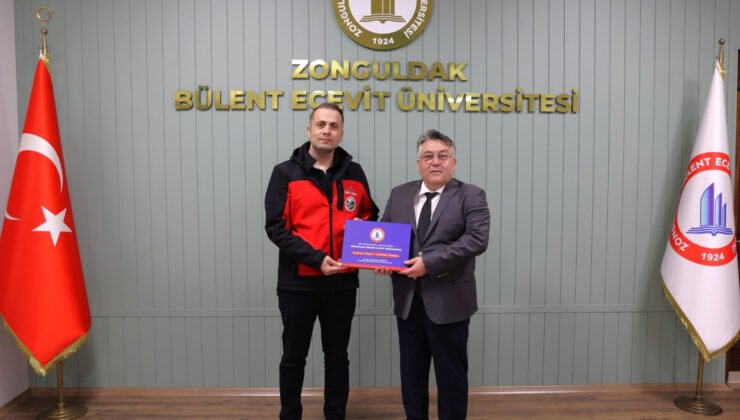 Elvanpazarcık Belediye Başkanı Ümit Uzun’dan Rektör Özölçer’e Ziyaret