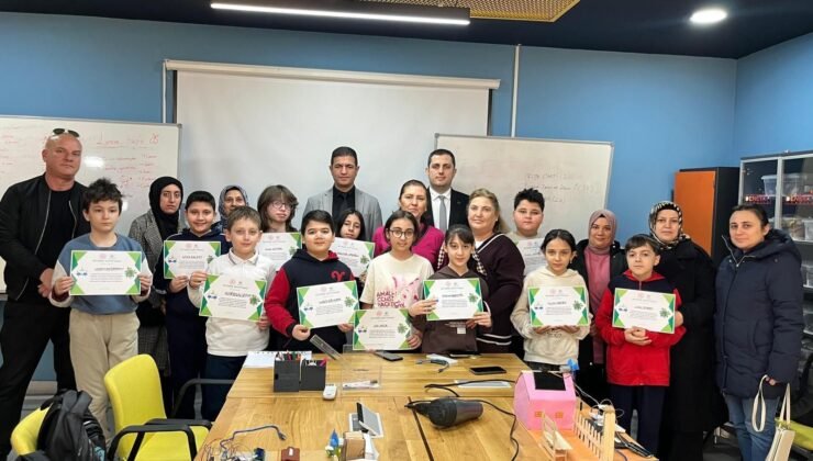 Enerji Atölyesi’nde Sertifika Heyecanı
