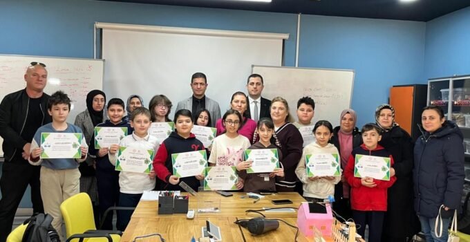 Enerji Atölyesi’nde Sertifika Heyecanı