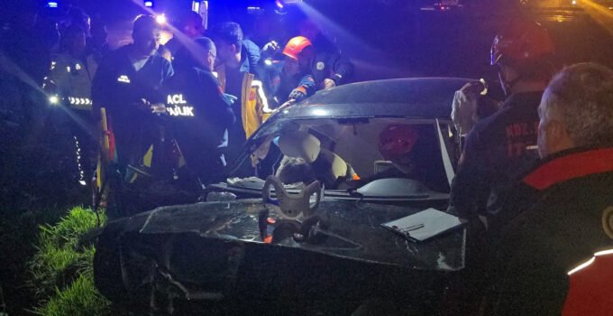 Ereğli’de doğum günü dönüşü kaza: 3 yaralı