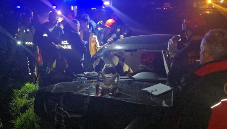 Ereğli’de doğum günü dönüşü kaza: 3 yaralı