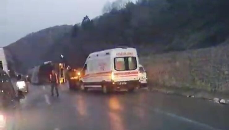 GMİS Genel Başkanı Hakan Yeşil zincirleme kazaya karıştı