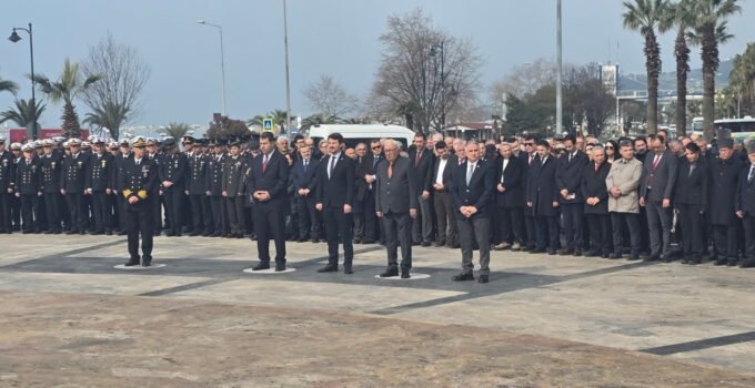 Karadeniz Ereğli’de 18 Mart anma töreni düzenlendi