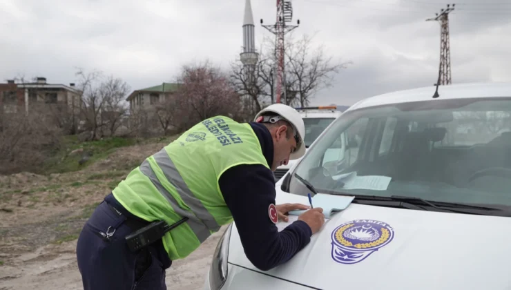 Kayseri Melikgazi'Den Kaçak Hafriyata Geçit Yok
