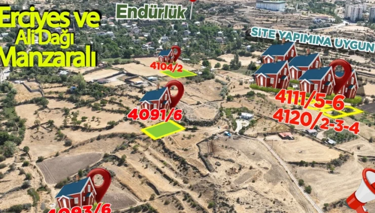 Kayseri Talas'In Gözde Lokasyonlarında Villa Parseli Fırsatı