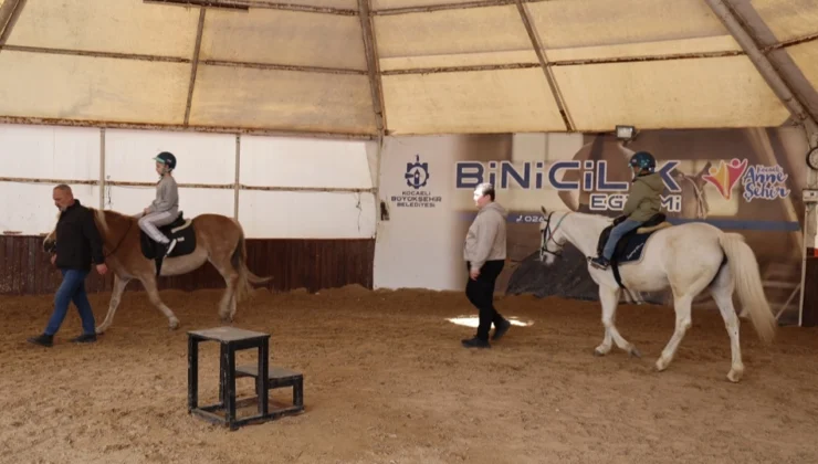 Kocaeli'De 230 Çocuk Binicilikle Tanıştı
