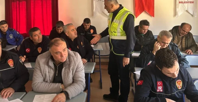 Manisa'Da Personele Güvenli Çalışma Eğitimi Verildi