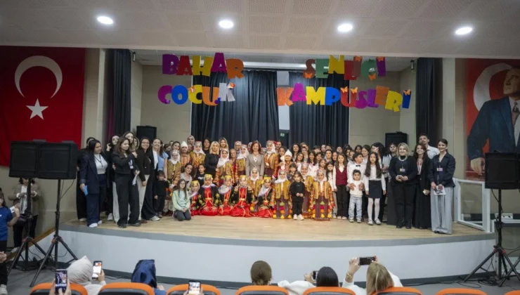 Mersin’de Çocuk Kampüslerinde Bahar Coşkusu