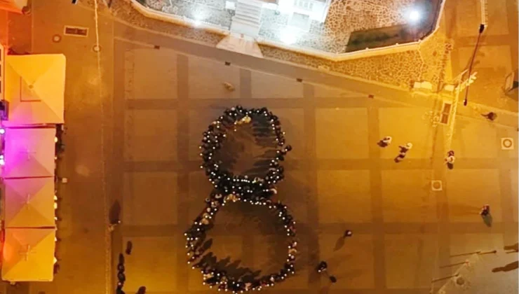 Mudanya’da Kadınlar 8 Mart'Ta 8 Dakika 'Sessiz' Durdu!