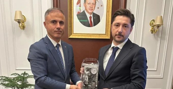 Mutlu’dan Bakan Yardımcısı Ceyhan’a Hayırlı Olsun ziyareti