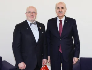 Numan Kurtulmuş, Litvanyalı Mevkidaşıyla Zagreb'Te Görüştü