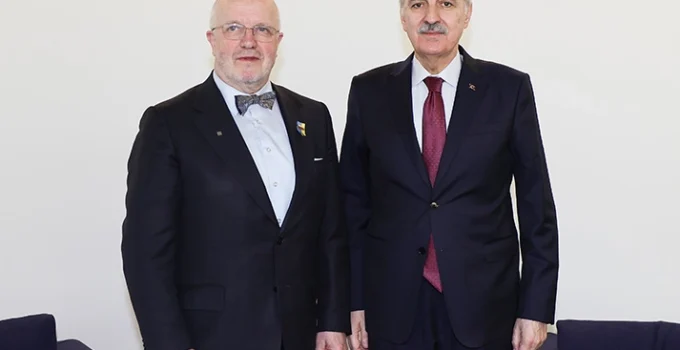 Numan Kurtulmuş, Litvanyalı Mevkidaşıyla Zagreb'Te Görüştü