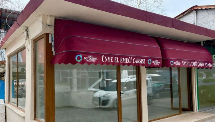 Ordu'Da El Emeği Çarşısı Modern Hale Getirildi