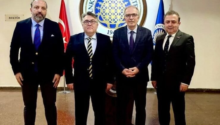 Rektör Özölçer’den Ankara Üniversitesi Rektör Yardımcısı Uzun’a Hayırlı Olsun Ziyareti