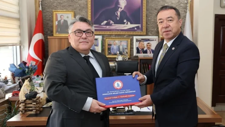 Rektör Özölçer’den Çaydeğirmeni Belediye Başkanı Gebeş’e Ziyaret