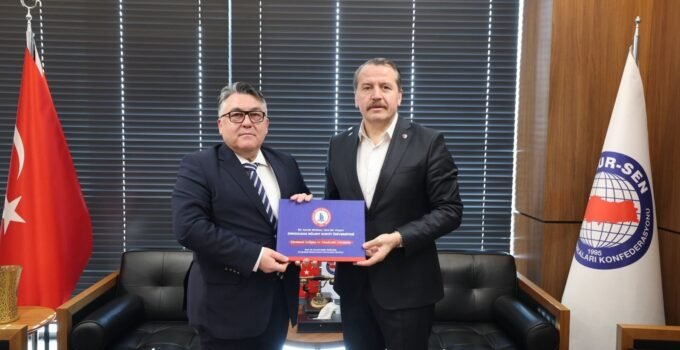 Rektör Özölçer’den Memur-Sen Genel Başkanı Yalçın’a Ziyaret