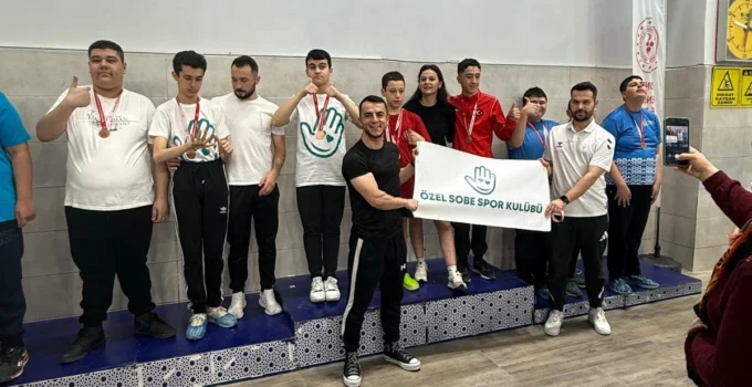 Sobe’li Sporculardan Madalya Yağmuru