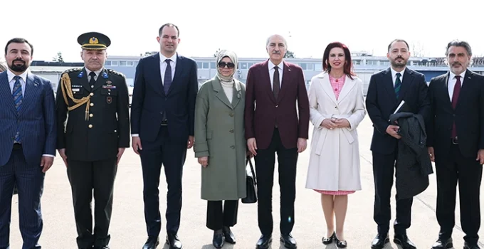 Tbmm Başkanı Kurtulmuş Hırvatistan'Da