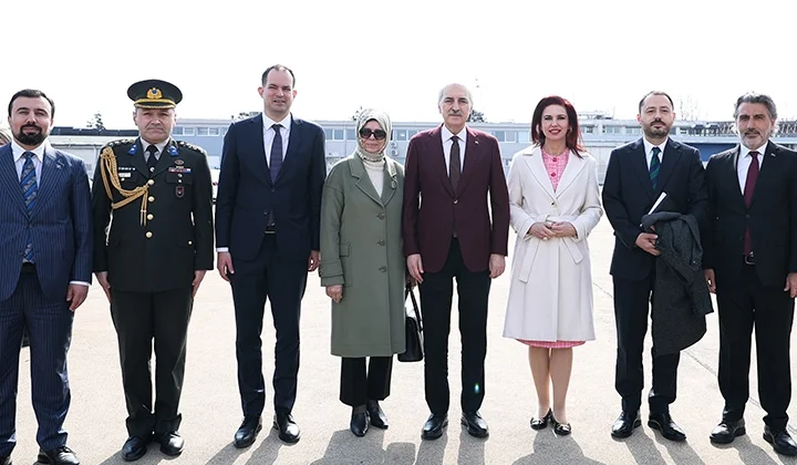 Tbmm Başkanı Kurtulmuş Hırvatistan'Da