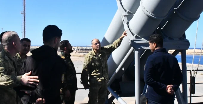 Tcg Yıldırım'Dan Libya Deniz Kuvvetleri'Ne Eğitim