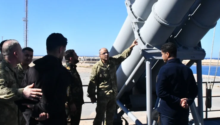 Tcg Yıldırım'Dan Libya Deniz Kuvvetleri'Ne Eğitim