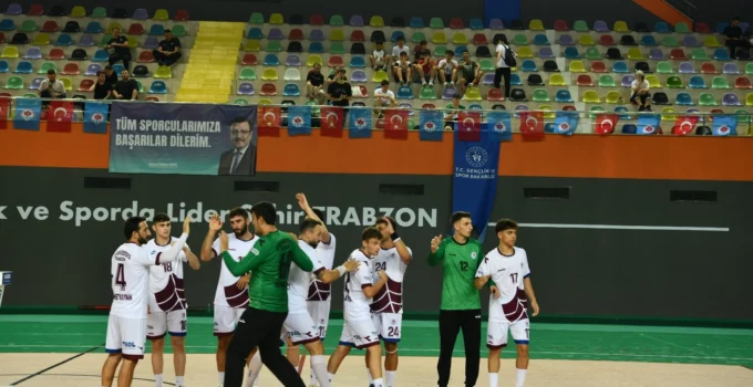 Trabzon Büyükşehir Hentbol Takımı, Ankara’yı Ağırladı
