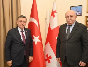 Trabzon'Da Başkan Genç’ten Gürcistan Başkonsolosluğu'Na Taziye Ziyareti