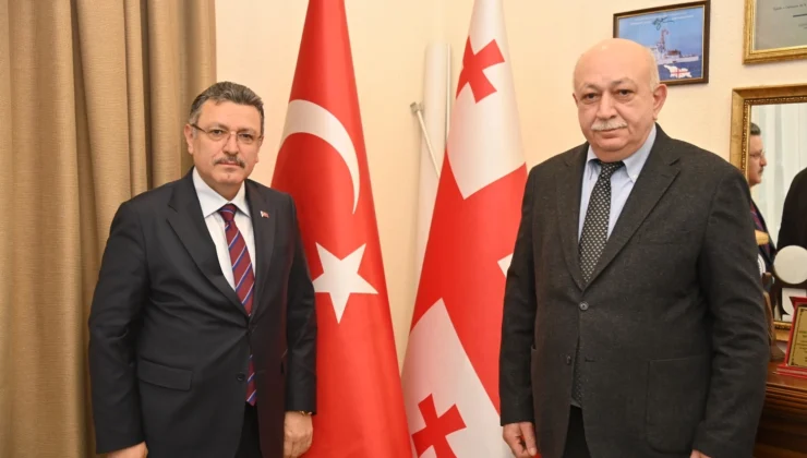 Trabzon'Da Başkan Genç’ten Gürcistan Başkonsolosluğu'Na Taziye Ziyareti